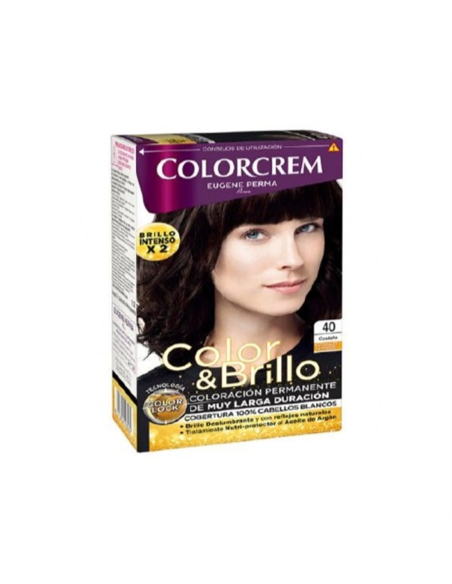 TINTE COLORCREM nº 40 CASTAÑO