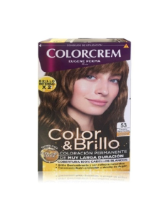  TINTE COLORCREM nº 53 CASTAÑO CLARO DORADO