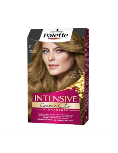  TINTE DEL PELO "PALETTE" nº 7 RUBIO MEDIO TOFFEE